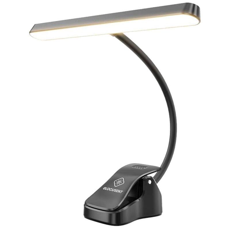 Lampe sans fil Glocusent GLCSNTA1601 Clip de pupitre USB Type C 4000 mAh Noir - Ítem