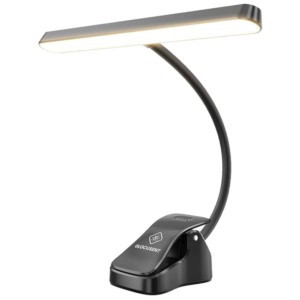 Lámpara Inalámbrica Glocusent GLCSNTA1601 Clip para Atril USB Tipo C 4000 mAh Negro
