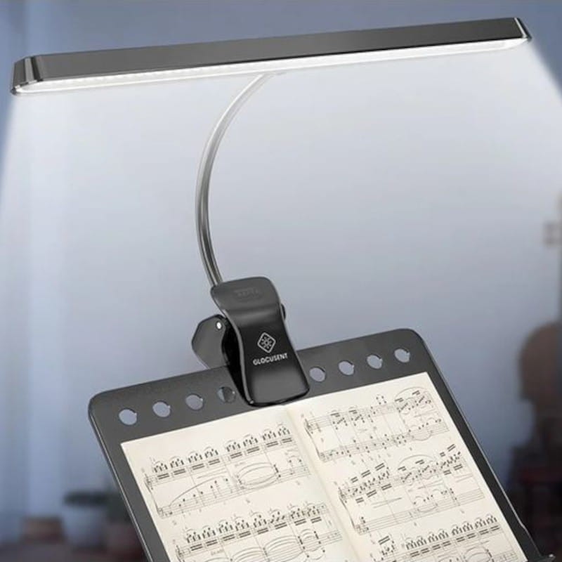 Lampe sans fil Glocusent GLCSNTA1601 Clip de pupitre USB Type C 4000 mAh Noir - Ítem3