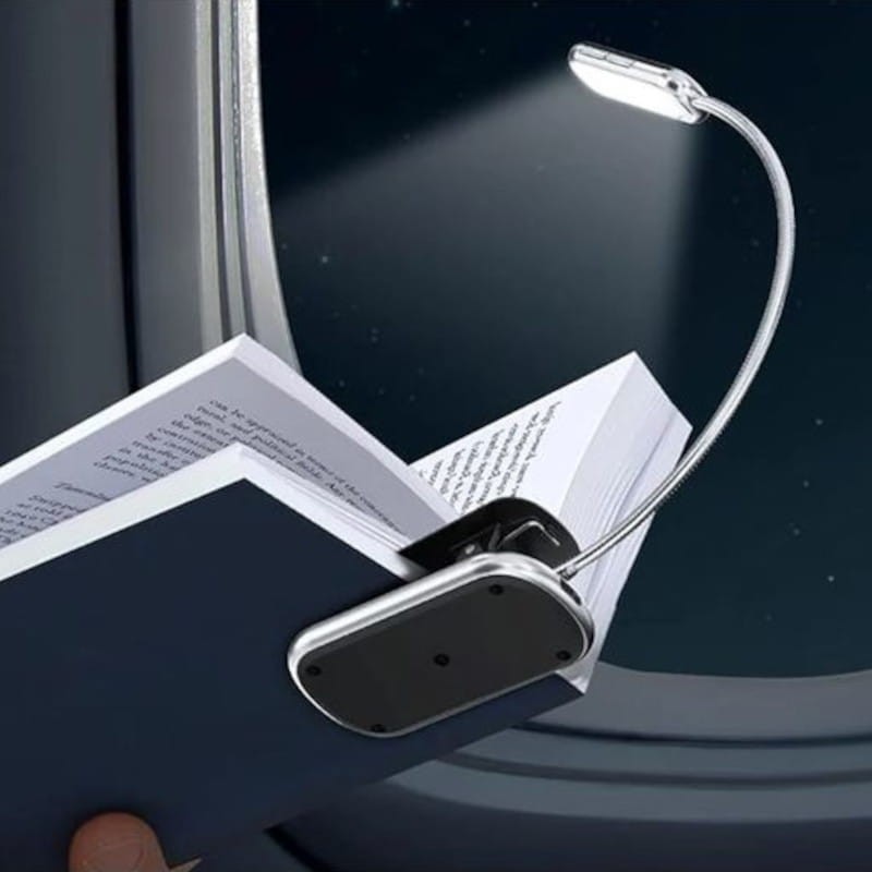 Lampe sans fil Glocusent Posh Premium Clip USB-C 1000mAh Noir - Ítem1