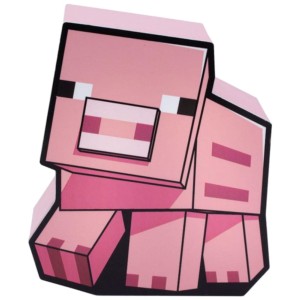 Lâmpada Paladone Pig 2D Minecraft