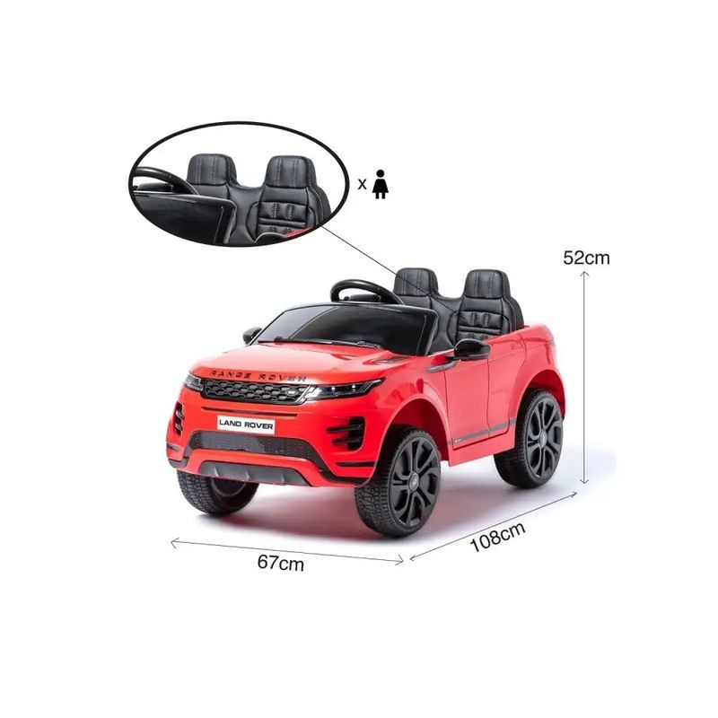 Land Rover Range Rover EVOQUE MP4 Rojo - Coche eléctrico para niños - Ítem13