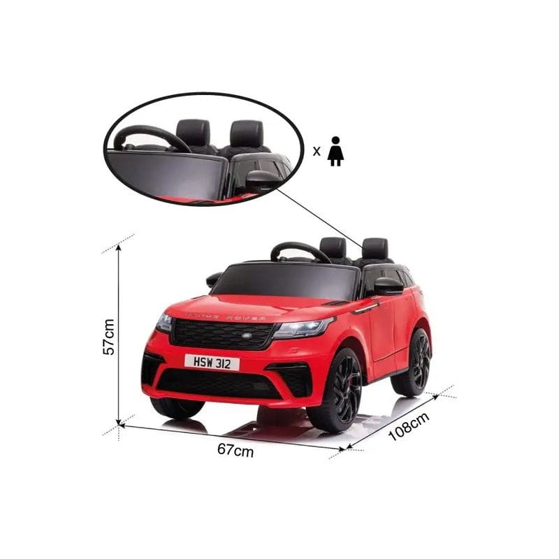 Land Rover Range Rover Velar 12V Rouge - Voiture électrique pour enfants - Ítem6