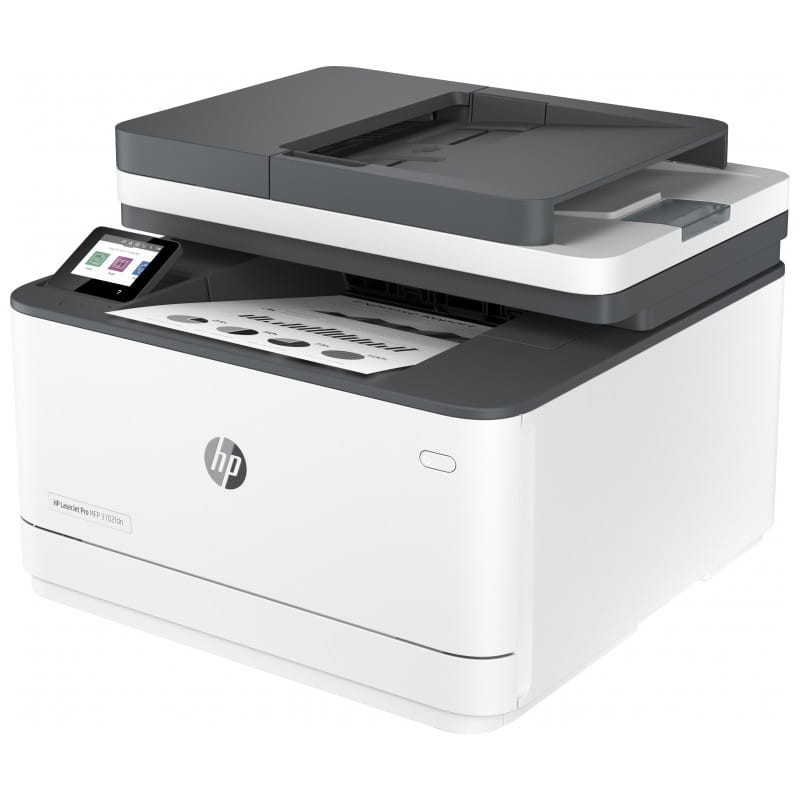 HP LaserJet Pro 3102fdn Láser Blanco y Negro Blanco – Impresora multifunción - Ítem1