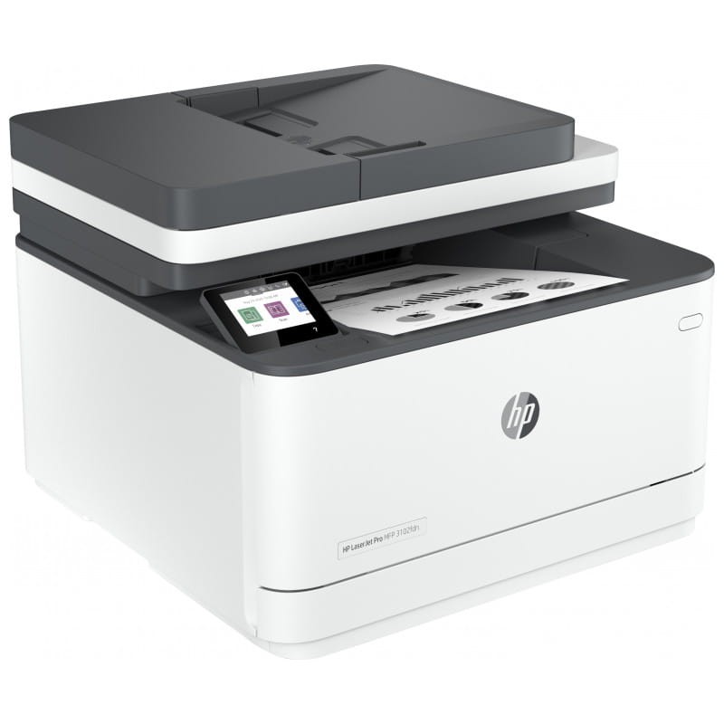 Imprimante multifonction HP LaserJet Pro 3102fdn - Blanc - 1200 x