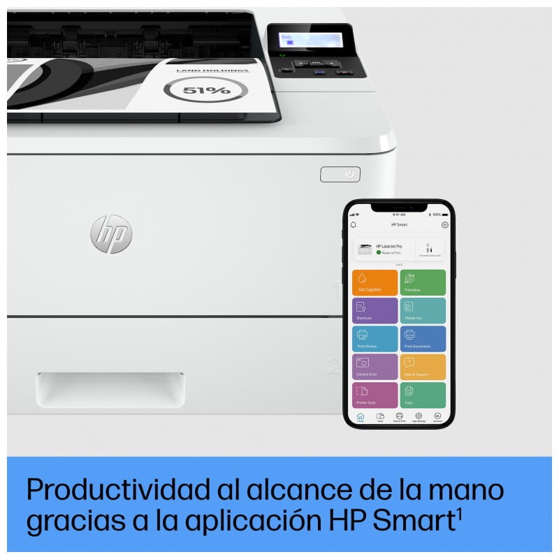 HP LaserJet Pro 4002dn Láser Blanco y Negro Blanco – Impresora Láser - Ítem6