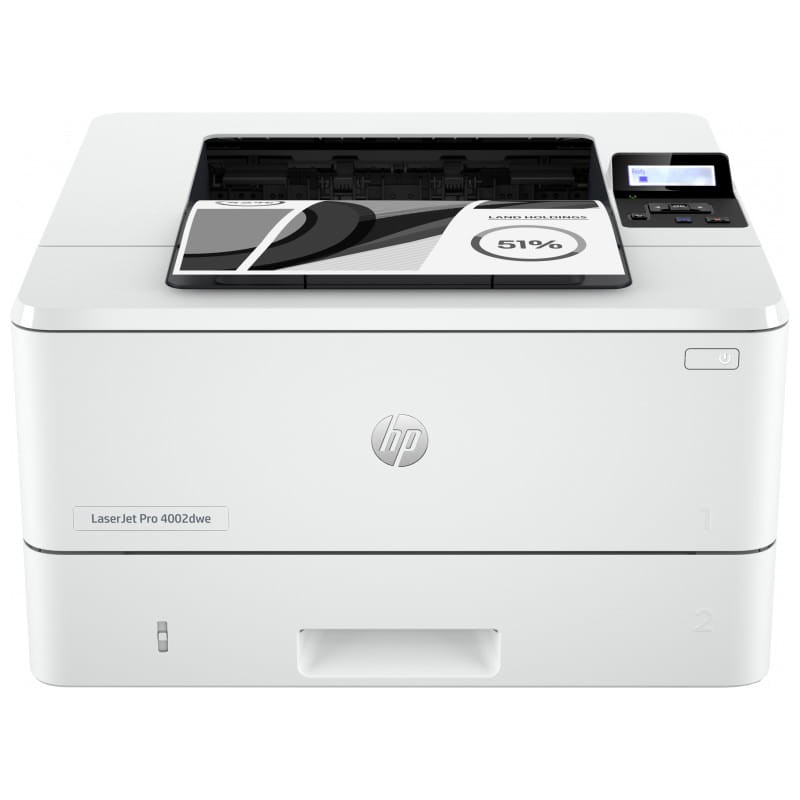 HP LaserJet Pro 4002dwe Láser Blanco y Negro WiFi Blanco – Impresora Láser - Ítem