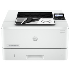 Imprimante HP LaserJet Pro HP 4002dwe Imprimante laser noir et blanc WiFi blanc - Imprimante laser