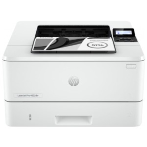 HP LaserJet Pro 4002dw Imprimante laser noir et blanc WiFi blanc - Imprimante laser