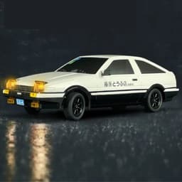 Lateral de LD1801 AE86 1/18 2.4G (Gyro Version) Drift Blanco - Coche RC