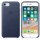 Capa de pele para iPhone 8 e iPhone 7 em cor Azul Noite - Item1