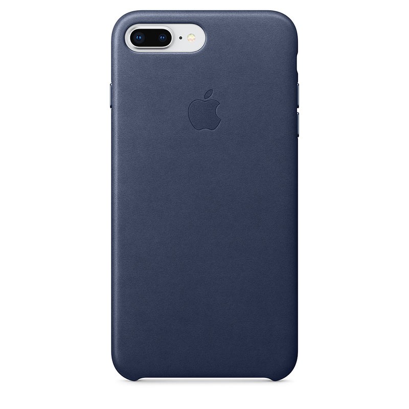 Funda Leather Case para el iPhone 8 Plus y iPhone 7 Plus en color Azul Noche
