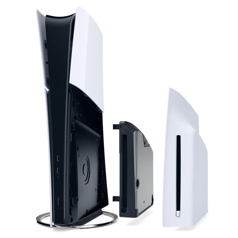 Instalação de Sony Leitor Disco Externa para PS5 Slim 4K Branco