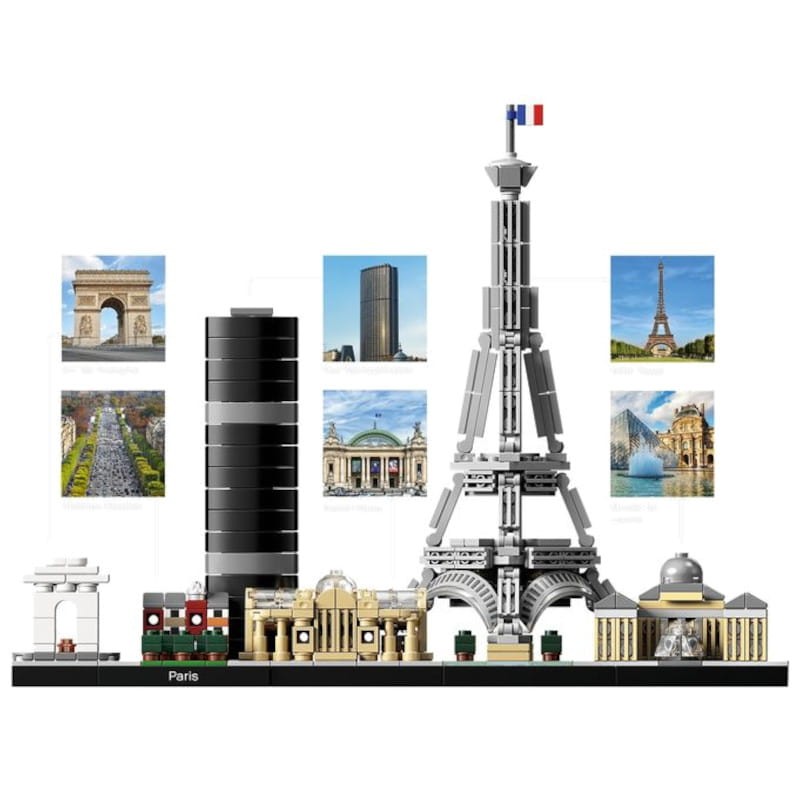 LEGO Set Architecture Paris 21044 - Ítem1