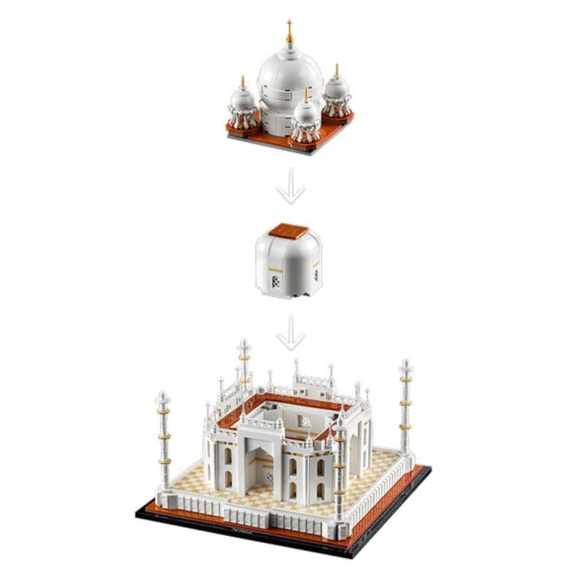 LEGO Set Architecture Taj Mahal 21056 - Ítem4