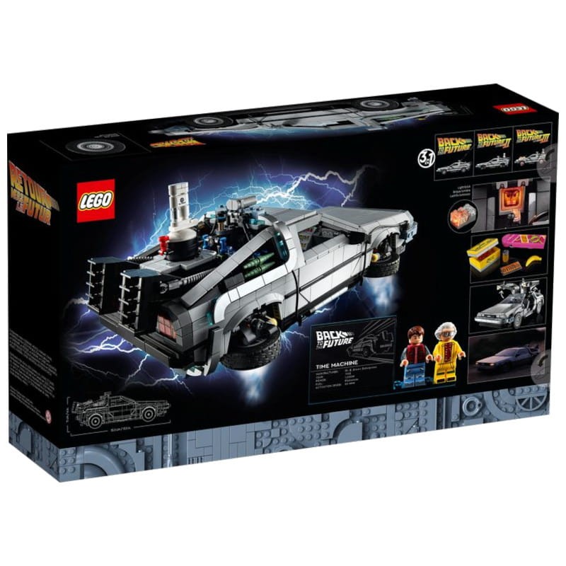 LEGO Creator DeLorean Regreso al Futuro 10300 - Ítem9