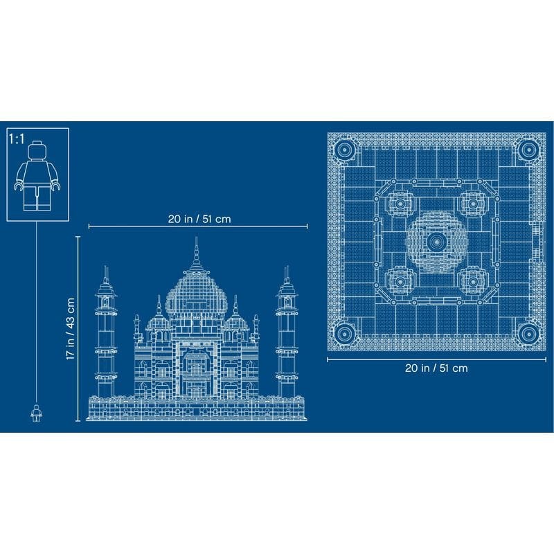 Lego Creator Taj Mahal 10256 Set - Item6