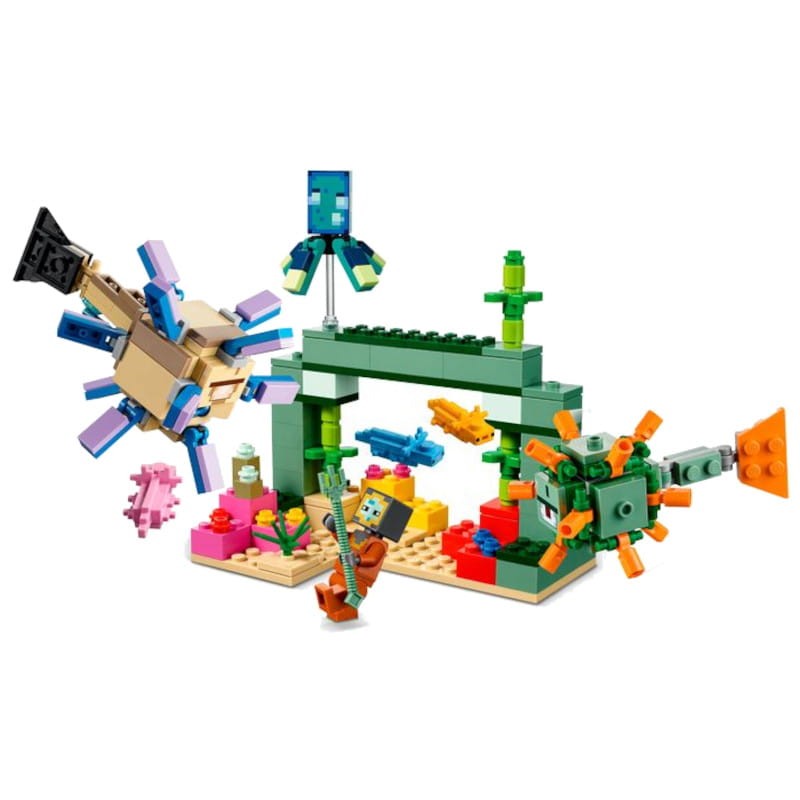 LEGO Minecraft La Batalla contra el Guardián 21180 - Ítem1