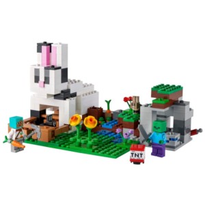 LEGO Minecraft 21186 Le Château de Glace, Jouet avec Figurines de Squelette  et Zombie pas cher 