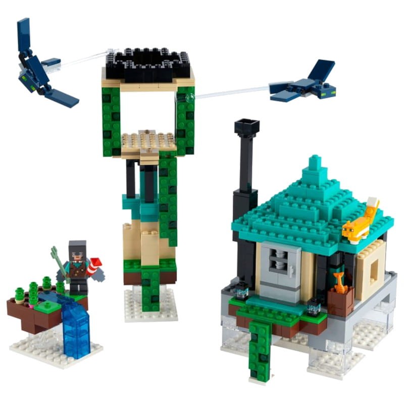 LEGO Minecraft La Torre al Cielo - 565 piezas - Figuras