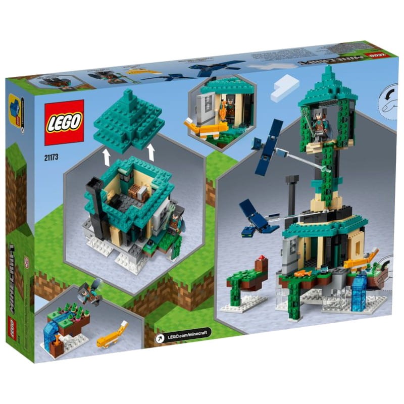 LEGO Minecraft La Torre al Cielo - 565 piezas - Figuras