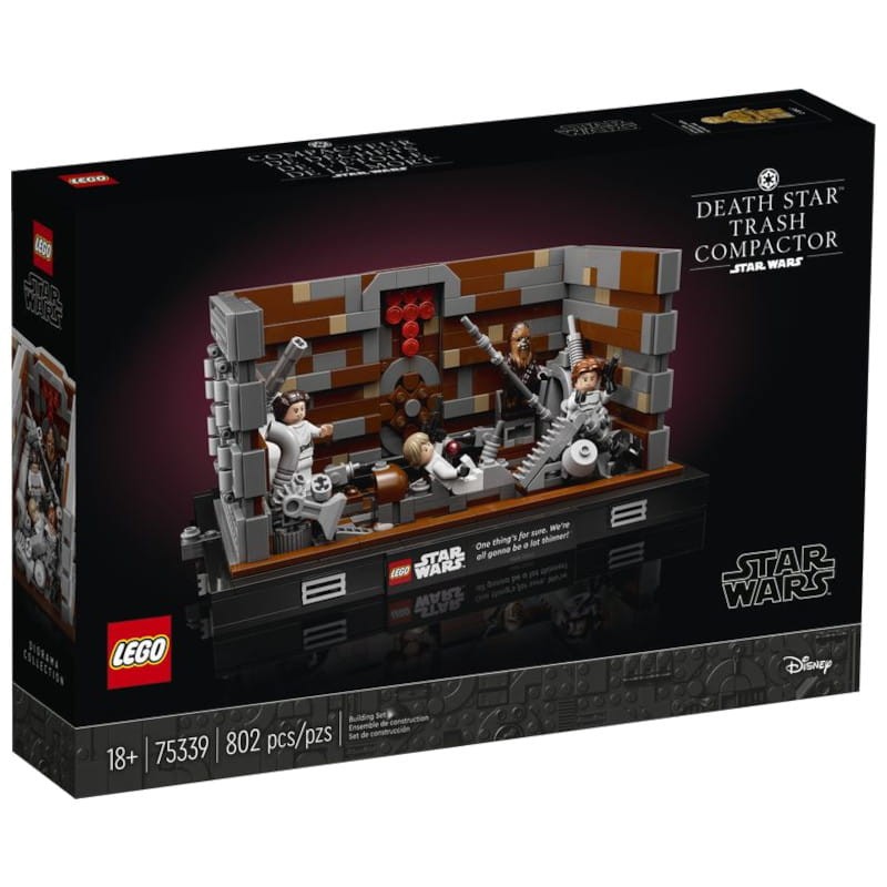 LEGO Star Wars Diorama: Compactador de Basura de la Estrella de la Muerte 75339 - Ítem4