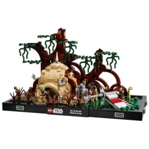 LEGO Star Wars Diorama de l'Entraînement Jedi sur Dagobah 75330