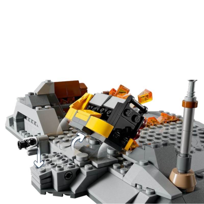 LEGO Star Wars Obi-Wan Kenobi vs Darth Vader 75334 - Ítem4
