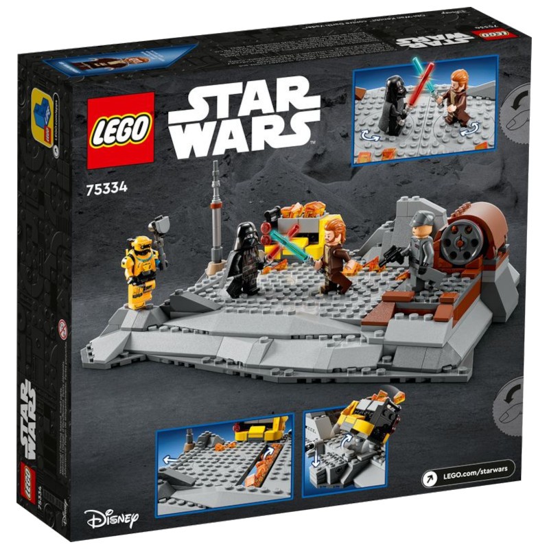 LEGO Star Wars Obi-Wan Kenobi vs Darth Vader 75334 - Ítem6
