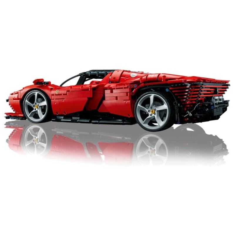 Voiture lego technic rouge