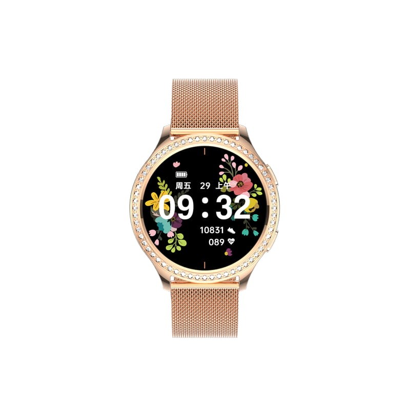 LEMFO AK53 Dourado Pulseira Metálica - Relógio inteligente - Item1