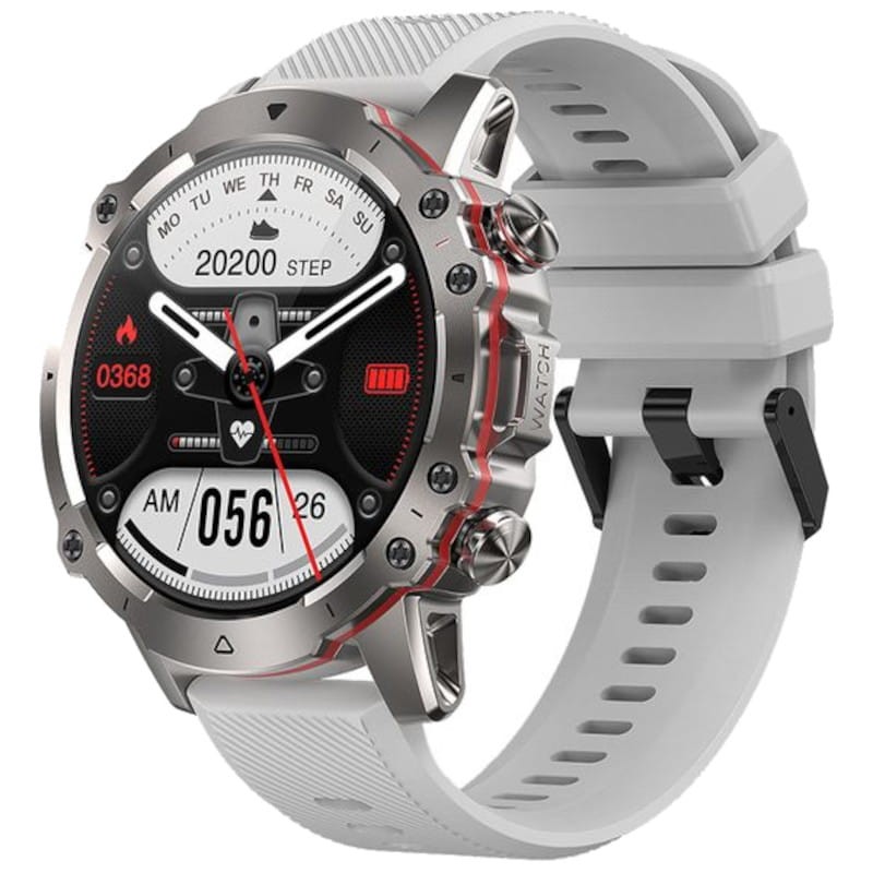LEMFO AK56 Pulseira Silicone Cinzento - Relógio inteligente - Item