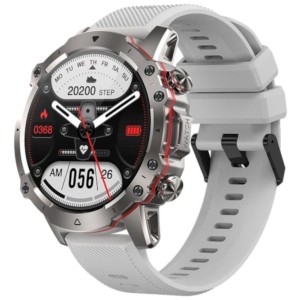 LEMFO AK56 Bracelet Silicone Gris - Montre intelligente