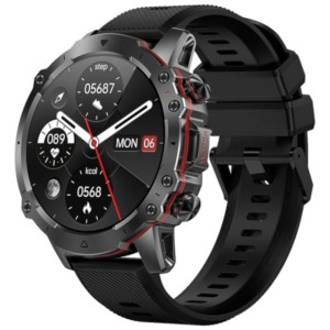 LEMFO AK56 Correa Silicona Negro - Reloj inteligente