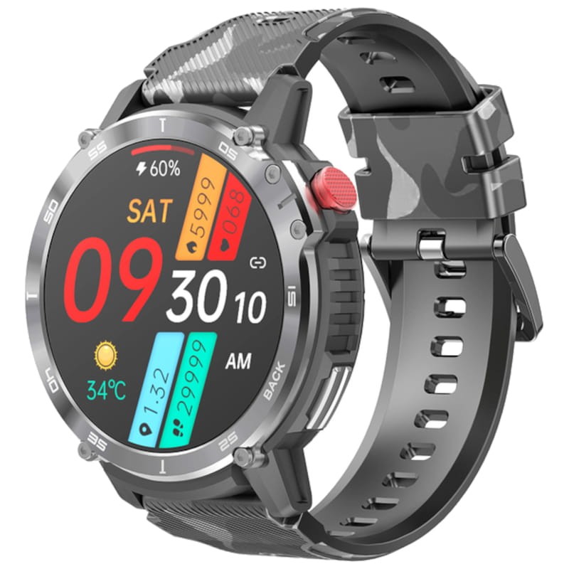 Smartwatch LEMFO C22 Prateado - Item