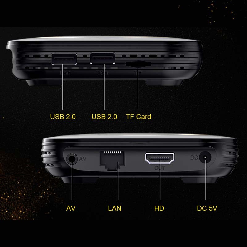 Android TV LEMFO H8S 4Go/64Go Noir - Ítem1
