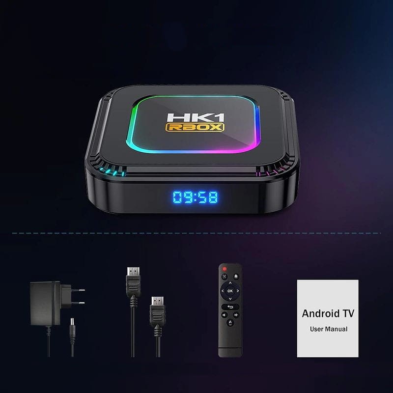 HK1 RBOX K8 RK3528 4GB/32GB Android 13 Preto - Android TV - Item7