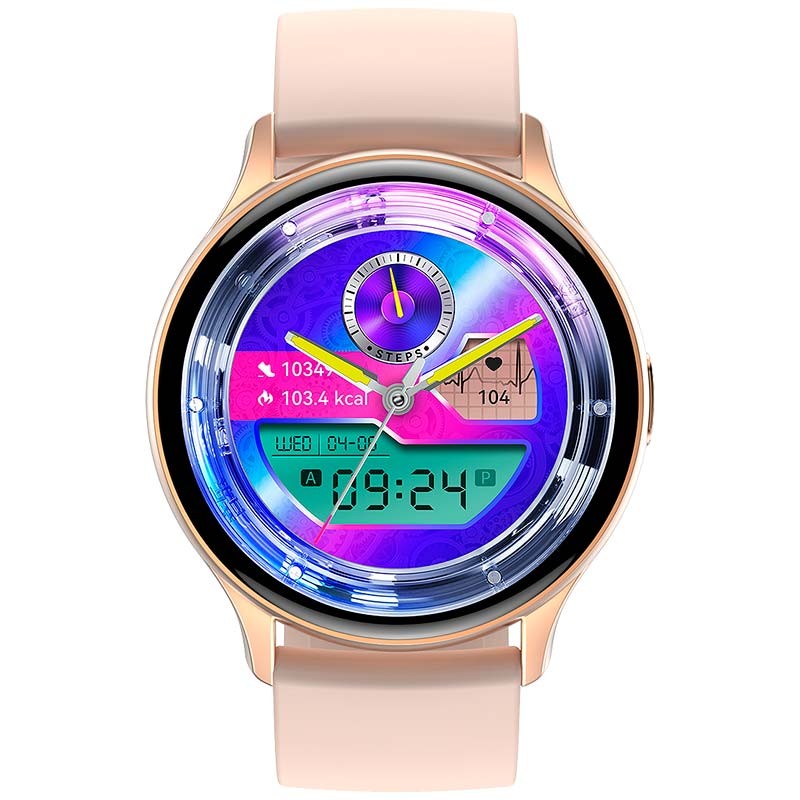 Smartwatch LEMFO HK89 Dourado - Item2