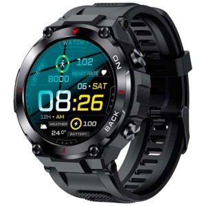 Reloj inteligente LEMFO K37 Negro