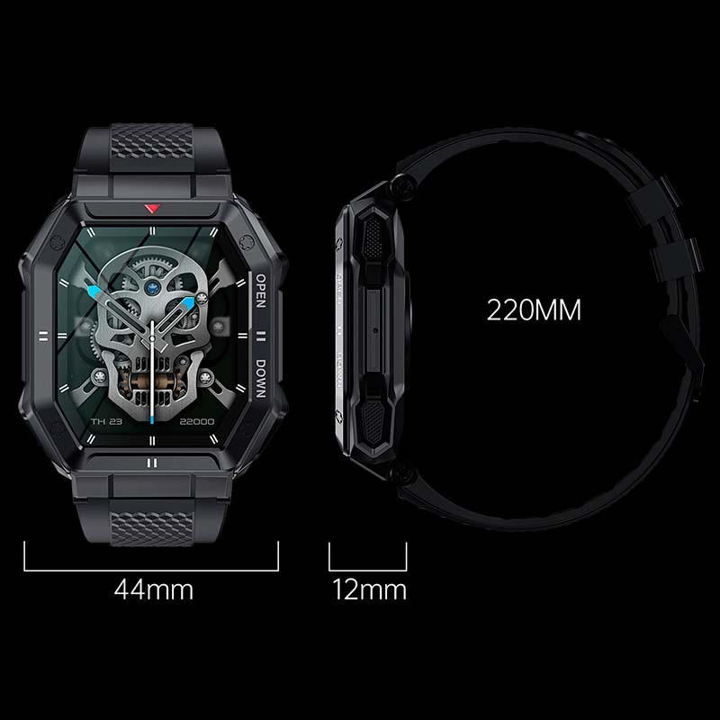 Montre Connectée LEMFO K55 Noir - Ítem8