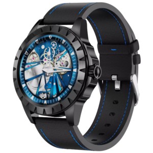 LEMFO LEMZ Noir Bracelet en silicone - Montre Connectée