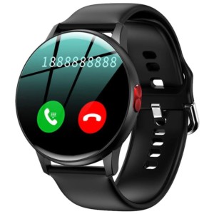 LEMFO LF28 Pro Noir Bracelet Silicone Noir - Montre connectée