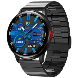 LEMFO LF28 Pro Noir Bracelet Metállique Noir - Montre Intelligente