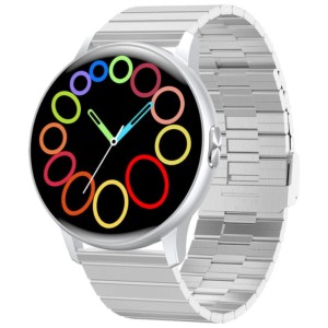 LEMFO LF28 Pro Argent Bracelet Métallique Argent - Montre intelligente
