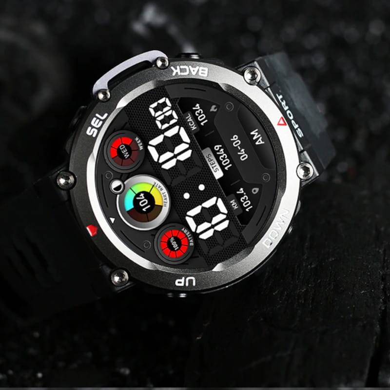 LEMFO LF33 Noir avec Bracelet Noir - Montre Intelligente - Ítem7