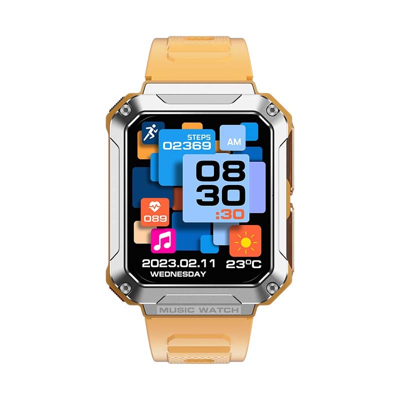 LEMFO T93 Jaune - Smartwatch avec écouteurs TWS - Ítem3