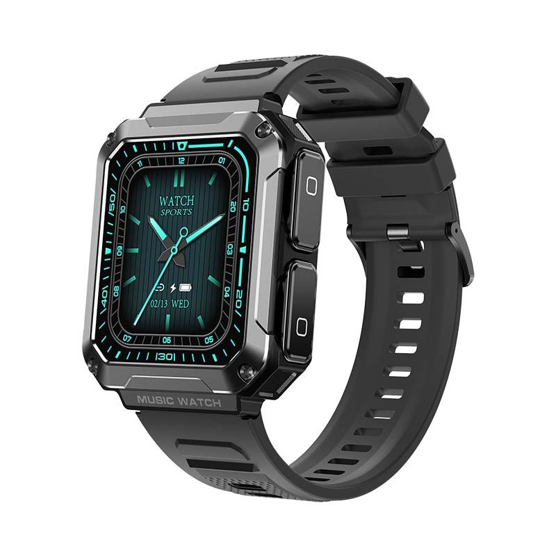 LEMFO T93 Preto - Relógio inteligente com auriculares TWS lemfo-t93-preto - Item1