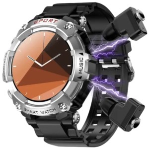 LEMFO T96 Argent - Montre intelligente