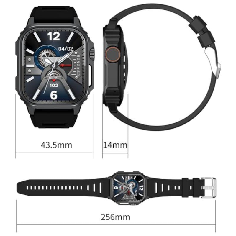LEMFO TW11 Noir - Montre connectée - Ítem4