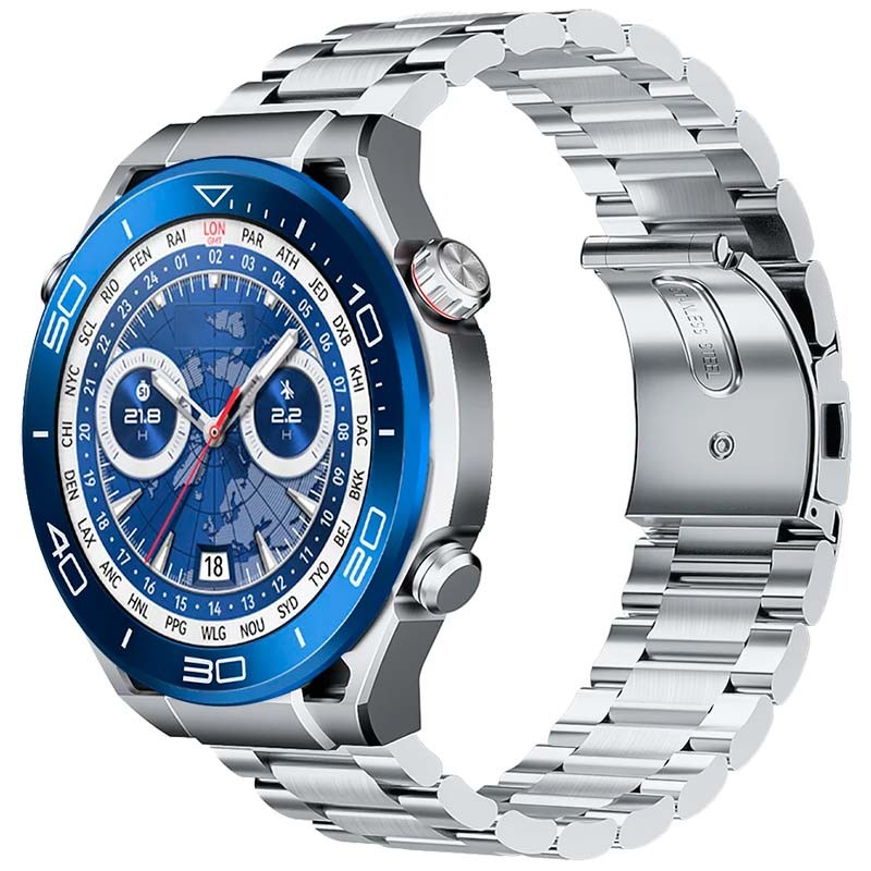 LEMFO X10 Pro Azul/Plata - Reloj inteligente smartwatch - Ítem